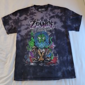 Rob Zombie Tie Dye Graphic Tee